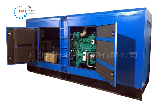 560KW（700KVA）低噪音柴油發(fā)電機組 濰柴動力 Silent generator